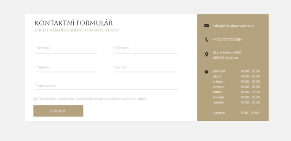 Kontaktní formulář 2